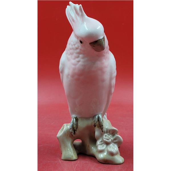 Royal Dux Cockatoo Figurine Made in Czech Republic