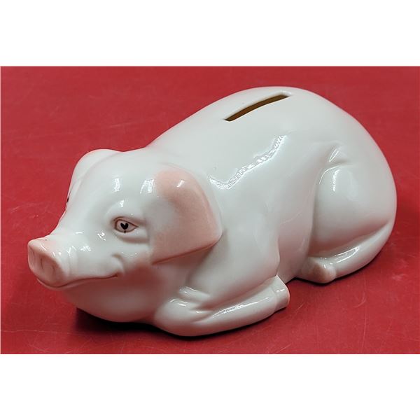 Belleek Piggy Bank Made in Ireland