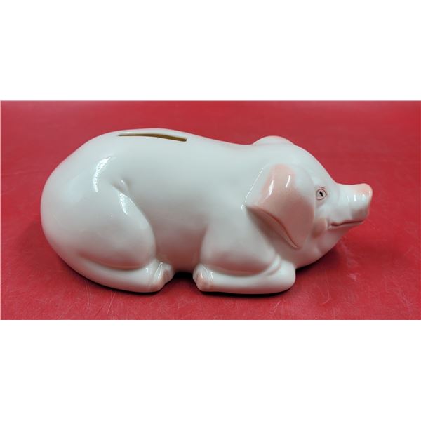 Belleek Piggy Bank Made in Ireland