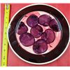 Image 2 : Signed Ceramic Plum Art Plate