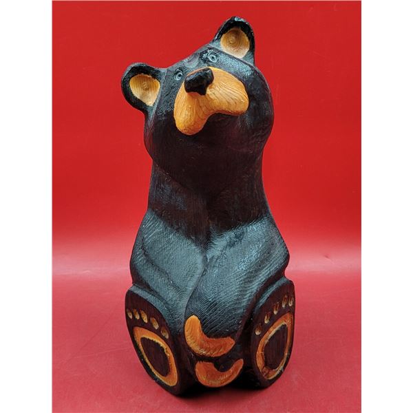 Hand-Carved Wooden Bear by BSC