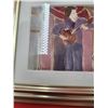 Image 2 : Framed Ink & Watercolor "The Musicians" Print by Donna Wright