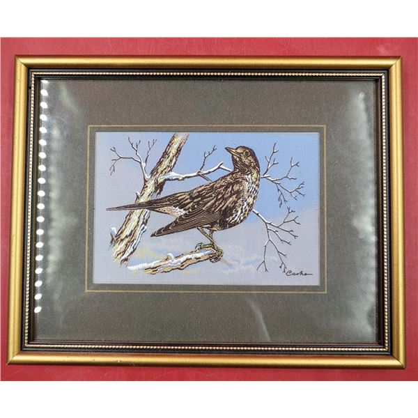 Fine Silk Woven Picture by Cash