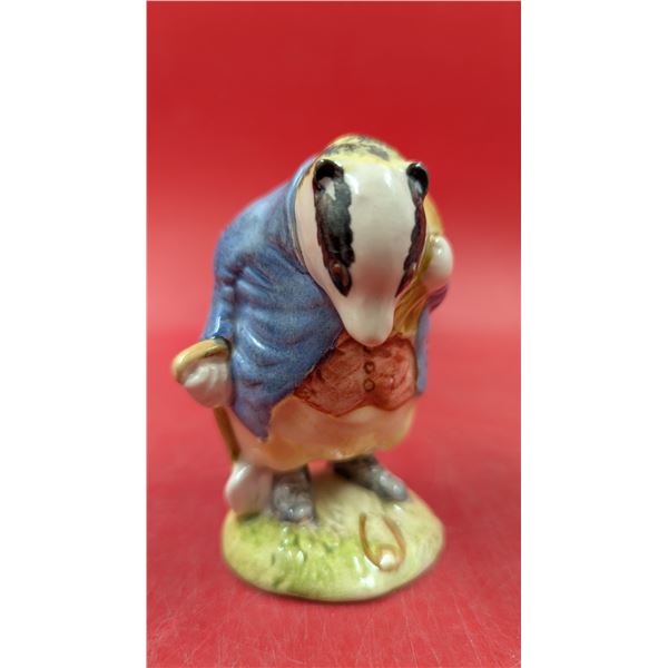 Beswick Beatrix Potter's "Tommy Brock" Figurine Made in England