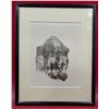 Image 1 : Framed, Numbered, & Signed "Bus Stop" Print
