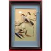 Image 1 : Framed Chinese Feather Diorama