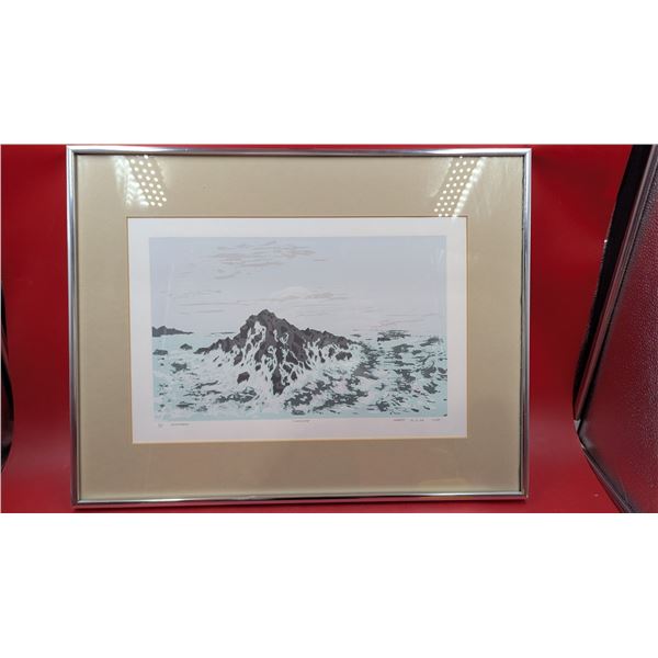 Framed, Signed, & Numbered "Untitled" Silkscreen by West