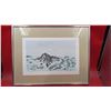 Image 1 : Framed, Signed, & Numbered "Untitled" Silkscreen by West
