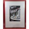Image 5 : Framed Bird & Tea Print by Ron Parker