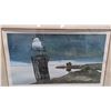 Image 6 : Framed, Signed, & Numbered "Distant Rage" Print by P. Chizik