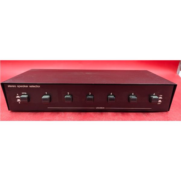 Stereo Speaker Selector