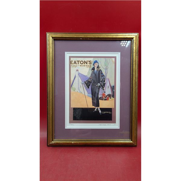 Framed Eaton's Fall & Winter 1924/25 Print