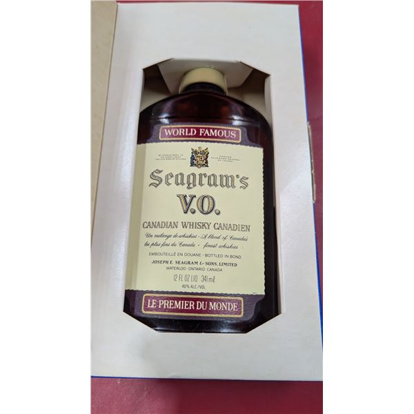 Sealed 341ml Seagram's VO Canadian Whisky