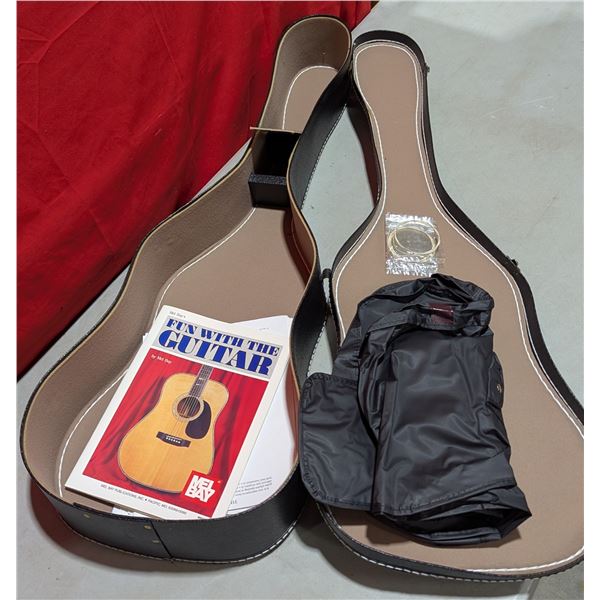 Hard Guitar Case & Fun w/ The Guitar Book