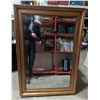 Image 1 : Gold-Coloured Wall Mirror