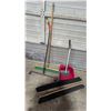 Image 1 : Push Broom, Dustpans, & Hose Attachment