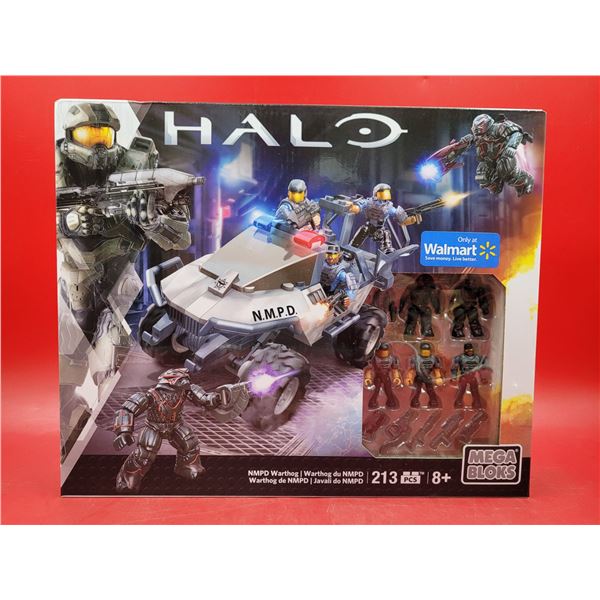 Sealed Mega Bloks Halo NMPD Warthog Set