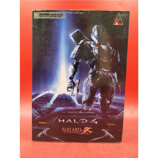 Sealed Play Arts Halo 4 Spartan Sarah Palmer Action Figure