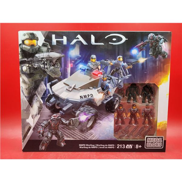 Sealed Mega Bloks Halo NMPD Warthog Set