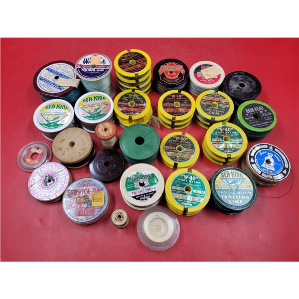 Lot of Assorted Fishing Line