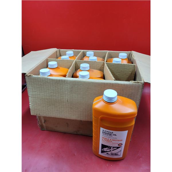 Lot of Gulf 2-Cycle Engine Oil Quick-Mix