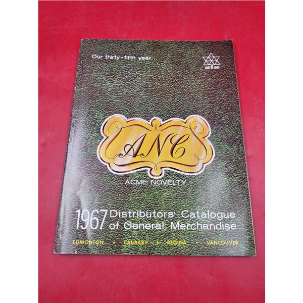1967 Acme Novelty Distributors' Catalogue of General Merchandise