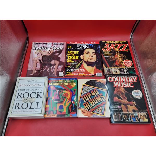Lot of Assorted Music Books & Magazines