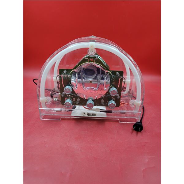 Prosonic Neon See-Through AM/FM Radio