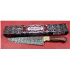 Image 1 : Custom Made Damascus Steel Knife
