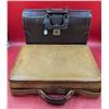 Image 1 : 2 VTG Leather Briefcases