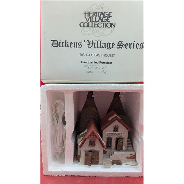 Department 56 Hand-Painted Porcelain "Bishops Oast House" Figurine