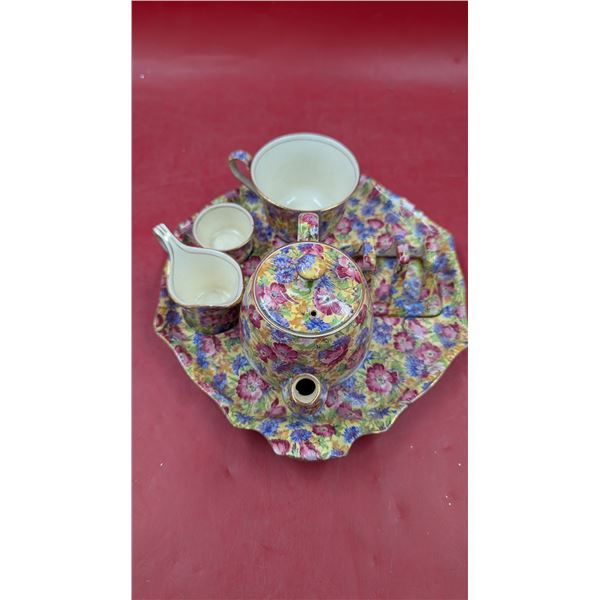Royal Winton Grimwades "Royalty" Chintz Breakfast Tea Set