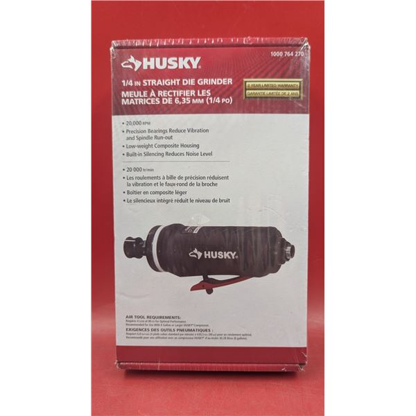 Husky 1/4" Straight Die Grinder