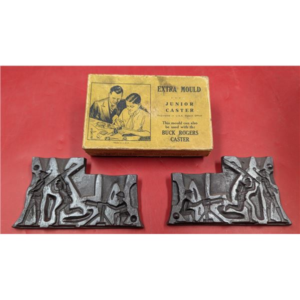 VTG Rapaport Brothers "Junior Caster" Lead Figure Mold Set Made in USA