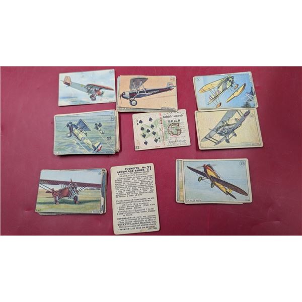 Lot of VTG Aeroplane Tobacco Cards