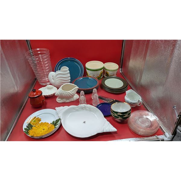 China/Glass and Servingware Lot