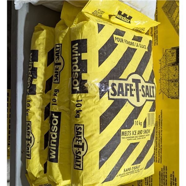 3 Bags of Windsor Ice Salt