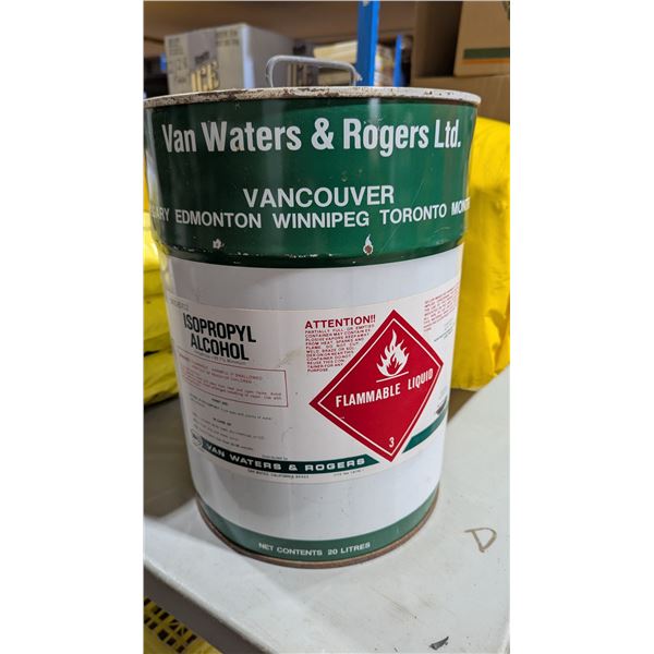 Container of Isopropyl Alcohol