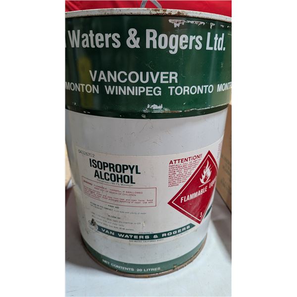 Container of Isopropyl Alcohol