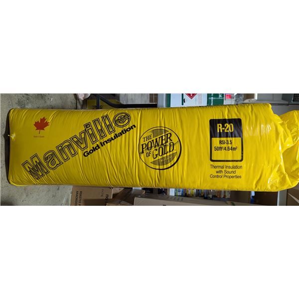 Bag of Manville Insulation