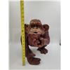 Image 4 : Wooden Carved Monkey Statue
