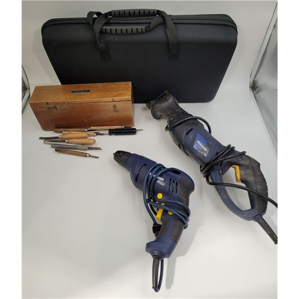 MasterCraft Drill and Reciprocating Saw