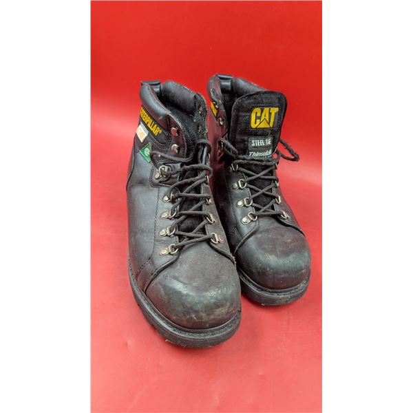Cat Steel Toe Boots 10 1/2