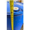 Image 2 : 55 Gallon Blue plastic drum