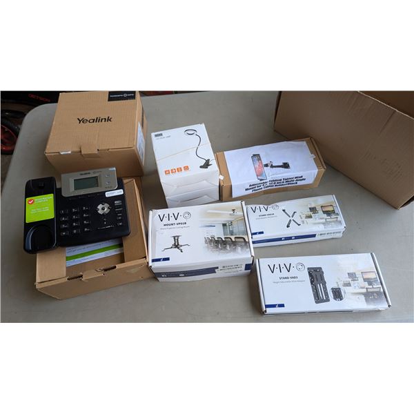 Electronic Mounting Lot and landlines