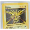 Image 4 : #16 PSA 6 1999 Pokémon Zapdos Holo Shadowless #16