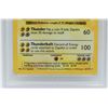 Image 5 : #16 PSA 6 1999 Pokémon Zapdos Holo Shadowless #16