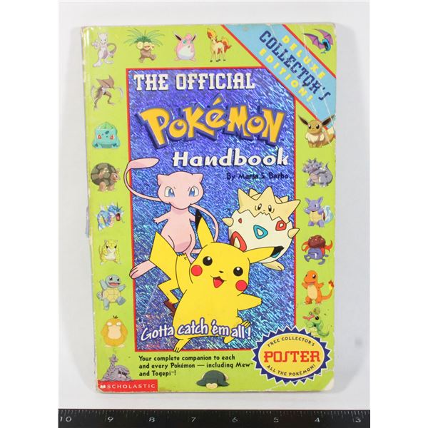 #68 Scholastic 1999 Official Pokémon Handbook
