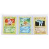 Image 1 : #83 Pokémon Lot 1999 Magikarp Machoke Nidorino