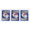 Image 2 : #83 Pokémon Lot 1999 Magikarp Machoke Nidorino